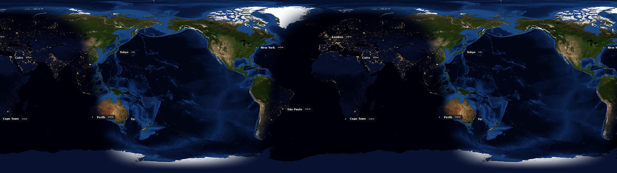32:9 render with tile map enabled: map tiled horizontally with no visible seam between copies