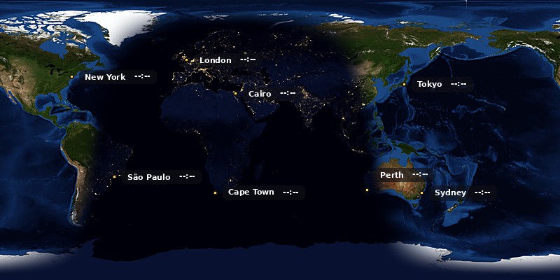 Map centred over India and the Indian Ocean